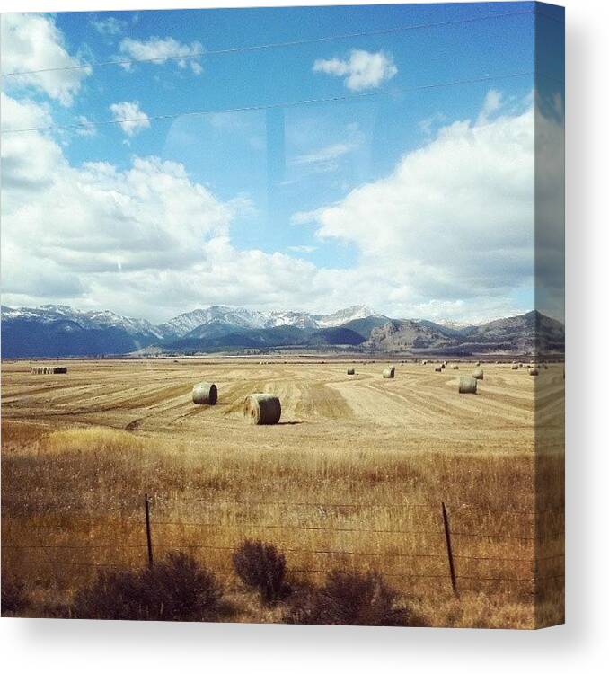 Beautiful Canvas Print featuring the photograph Drive by Janae Cordova