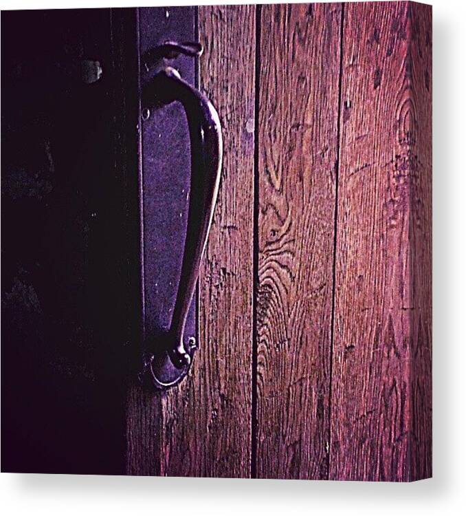 Pittsbugh Canvas Print featuring the photograph Door #1 by Elisa Franzetta