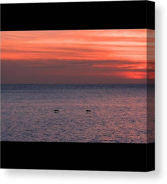 Instaaddict Canvas Print featuring the photograph #instasize #instasize #ic_sky #ic_water #1 by Alexandr Dobrovan