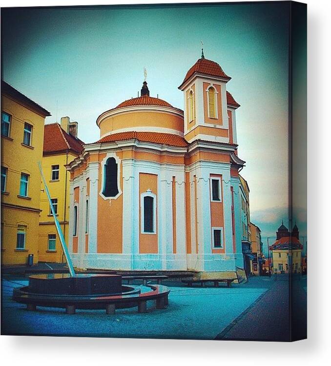 Art Canvas Print featuring the photograph Kladno,czech #1 by Grigorii Arzhanykh