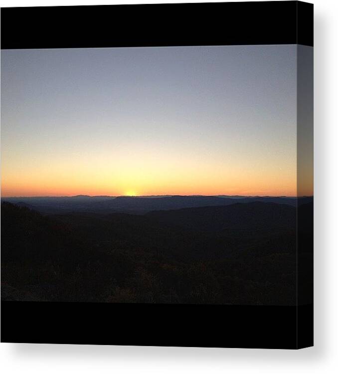 Love Canvas Print featuring the photograph #nofilter #ig #skylinedrive #1 by Danielle Smith