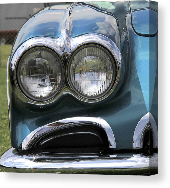 Cars Canvas Print featuring the photograph 1 Of 3 by Marta Alfred