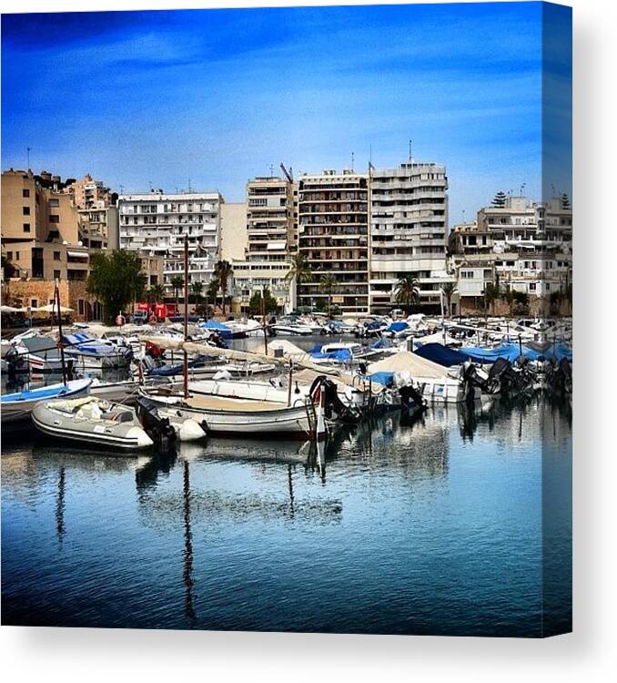 Summer Canvas Print featuring the photograph Palma De Mallorca #1 by Heather Meader