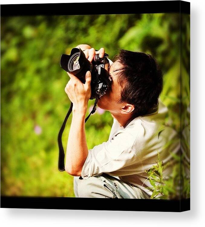  Canvas Print featuring the photograph Instagram Photo #1001342603044 by Tommy Tjahjono