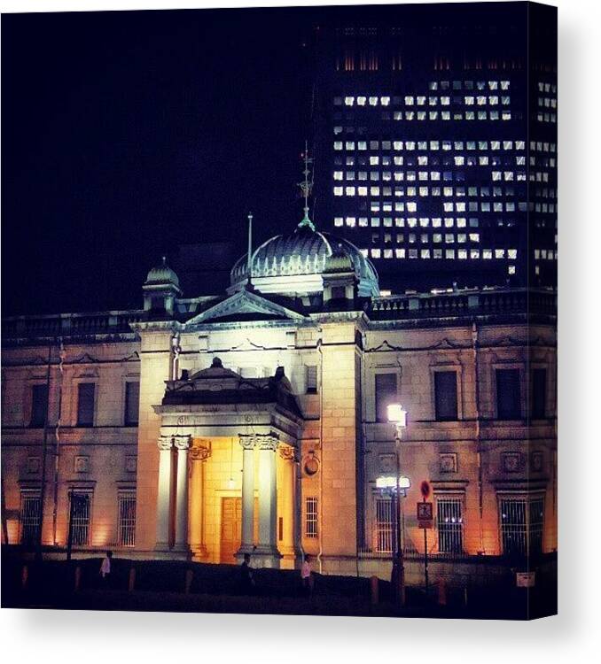 Beautiful Canvas Print featuring the photograph Bank Of Japan 日本銀行 #13 by My Senx