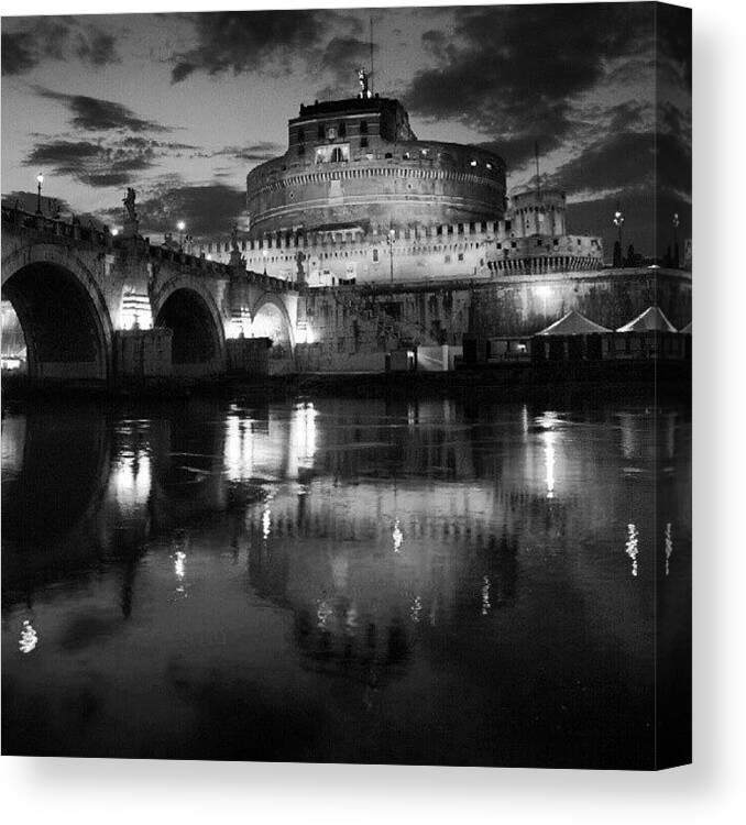 Rome Canvas Print featuring the photograph Instagram Photo #20 by Enrico Di Giamberardino