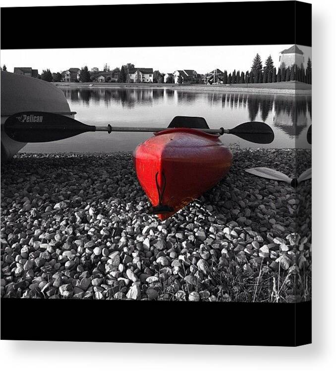 Reflection Canvas Print featuring the photograph Instagram Photo #211341900141 by Jenni Munoz