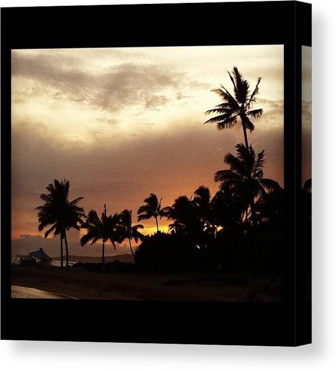 Beautiful Canvas Print featuring the photograph #instagramhub #iphonesia #photooftheday #3 by Martina Onori