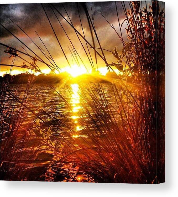 Beautiful Canvas Print featuring the photograph #instamood #instagood #picoftheday #3 by Sketch Jones