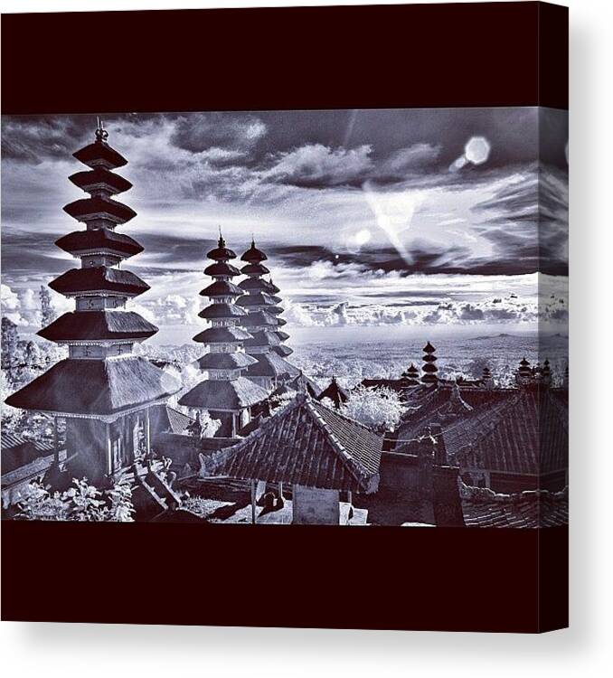 Instatraveling Canvas Print featuring the photograph #travel #travelingram #mytravelgram #3 by Tommy Tjahjono