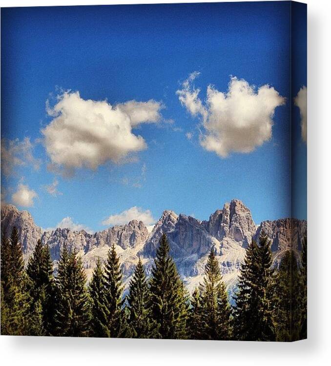 Beautiful Canvas Print featuring the photograph Dolomites #32 by Luisa Azzolini