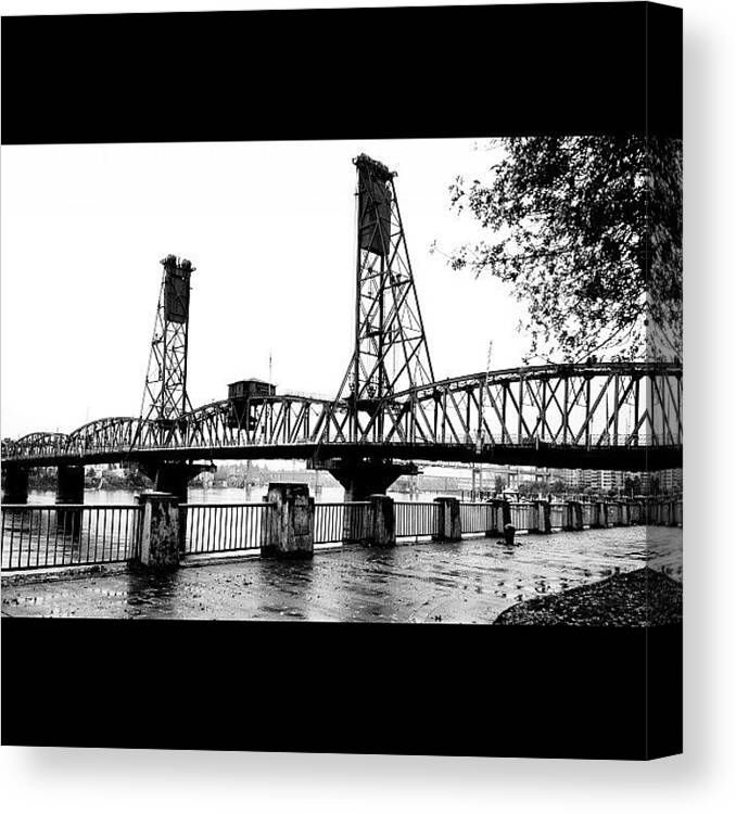 Beautiful Canvas Print featuring the photograph #pdx #portland #picoftheday #42 by Kimberley Kacho