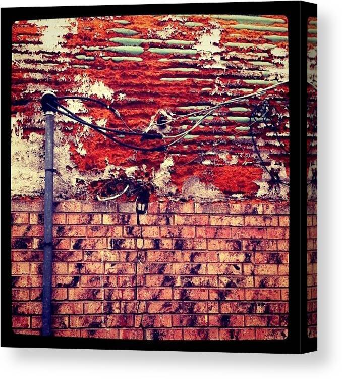 Brown Canvas Print featuring the photograph Instagram Photo #431341180593 by Marc Crow