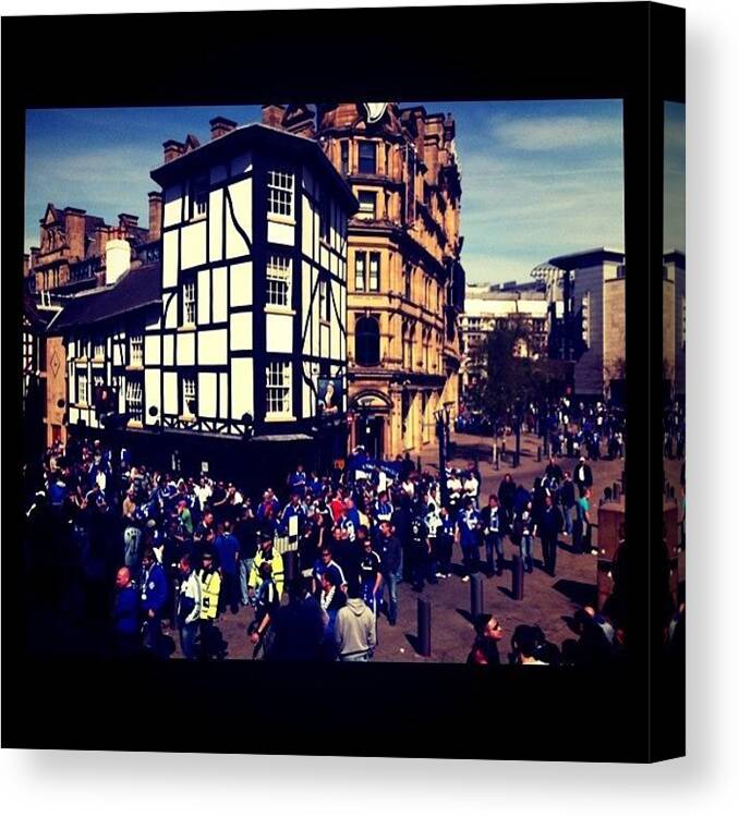  Canvas Print featuring the photograph Instagram Photo #571341187486 by Gaz Shaw