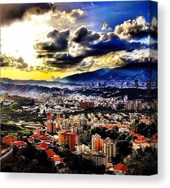 Popularpics Canvas Print featuring the photograph Instagram Photo #601343230442 by Estefania Leon