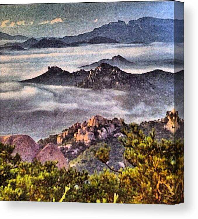  Canvas Print featuring the photograph Instagram Photo #691342602727 by Tommy Tjahjono