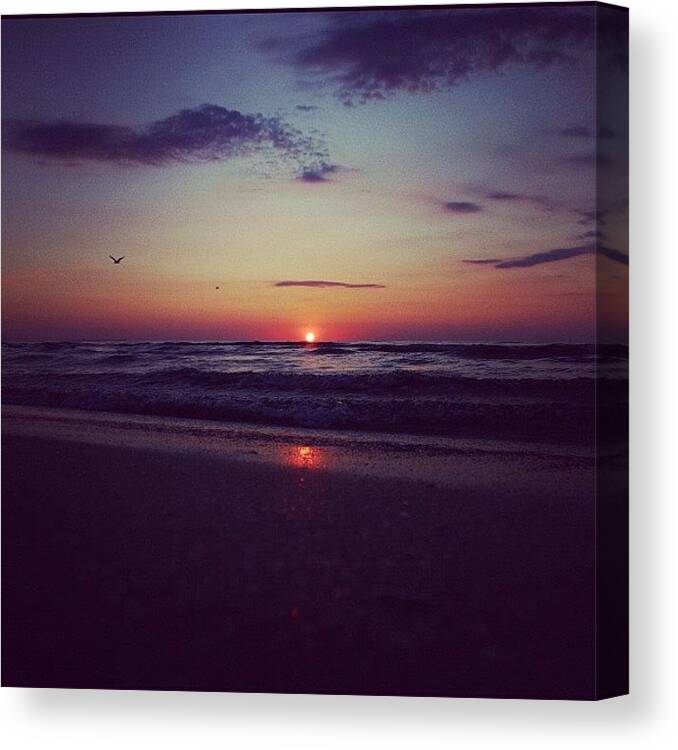 Summer Canvas Print featuring the photograph Instagram Photo #761350574203 by Mad Pysyka