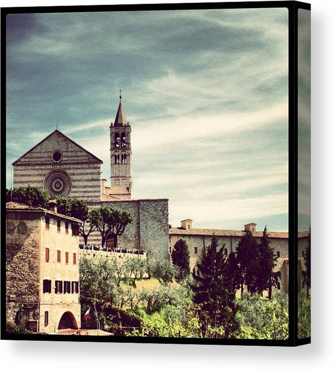 Church Canvas Print featuring the photograph Instagram Photo #9 by Luisa Azzolini