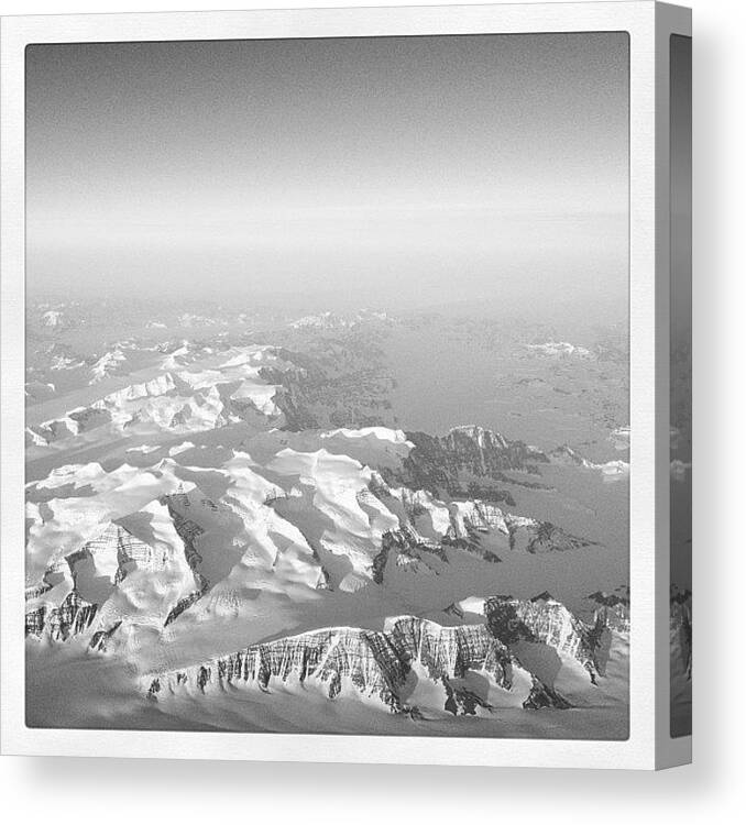 Greenland Canvas Print featuring the photograph Instagram Photo #9 by Tony Benecke