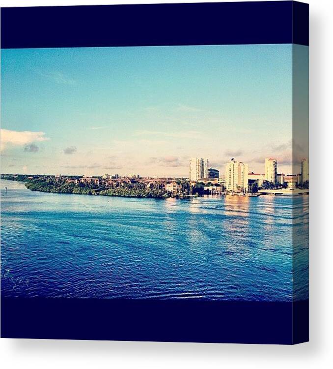 Tampa Canvas Print featuring the photograph About to Set Sail by Tasha L