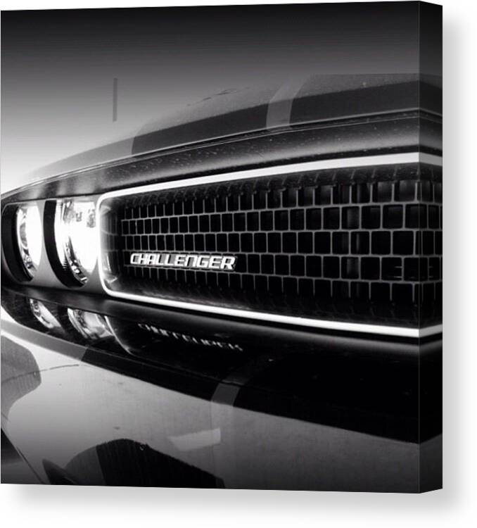 Dodge Canvas Print featuring the photograph American Beauty by Mario Espinoza