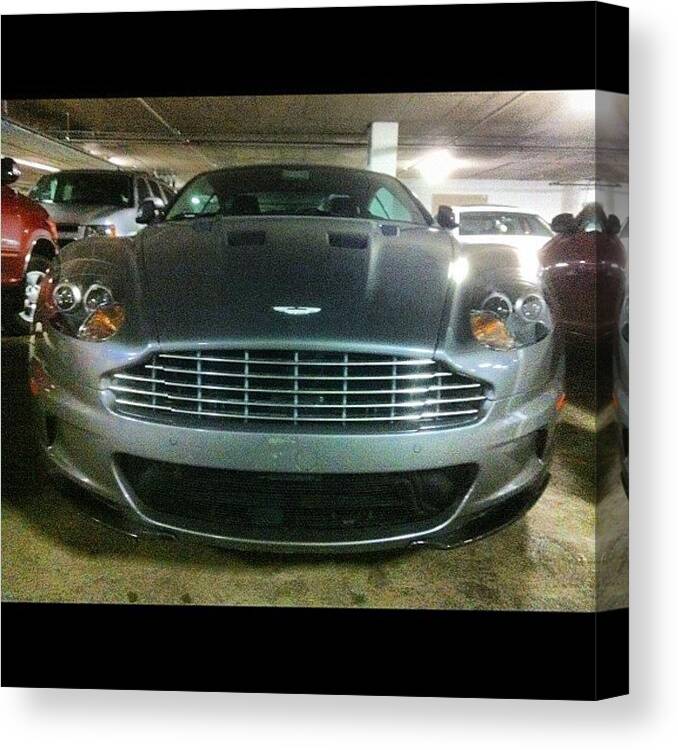 Coloradocars Canvas Print featuring the photograph #astonmartin #aston #martin #dbs by Tyler Unruh