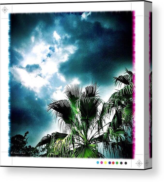 Beautiful Canvas Print featuring the photograph Between Storms - The Clouds At Play by Photography By Boopero