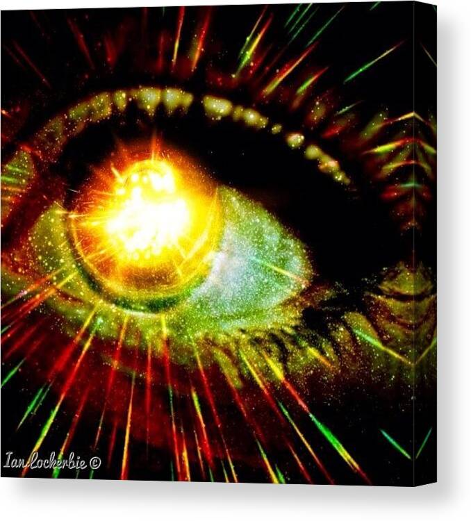 Art Canvas Print featuring the photograph Blown - Design - Connissionary.zapd.net by Ian Lockerbie