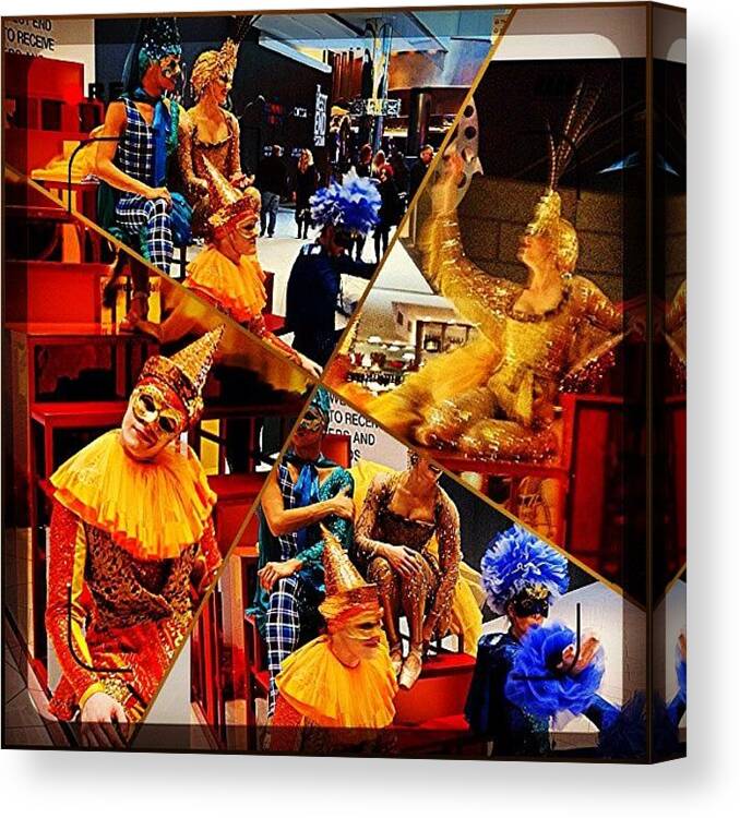 City Canvas Print featuring the photograph Carnivale by Logan Mcpherson