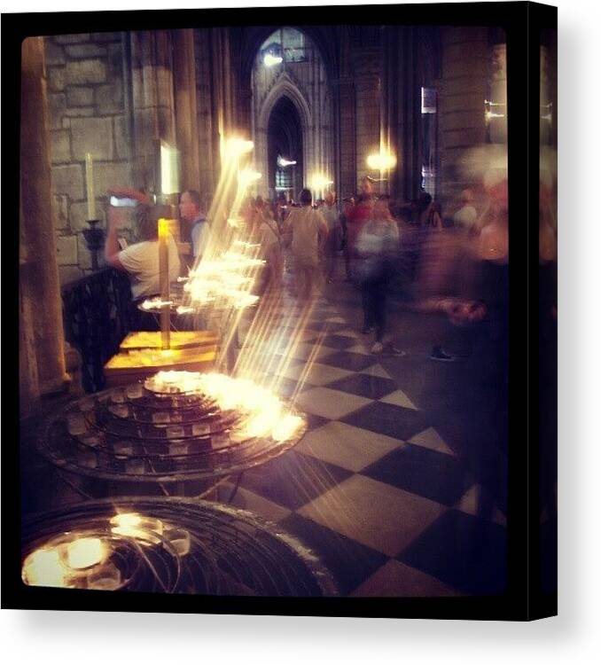 Cute Canvas Print featuring the photograph Cathedral Blur #followbackalways by Jack Alsop