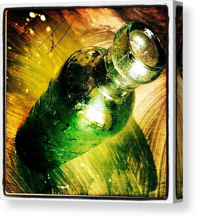 Instagram Canvas Print featuring the photograph Coca Cola by Torgeir Ensrud