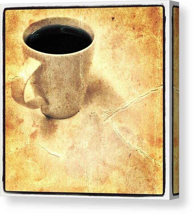 Coffee Canvas Print featuring the photograph Coffee by Christopher Campbell