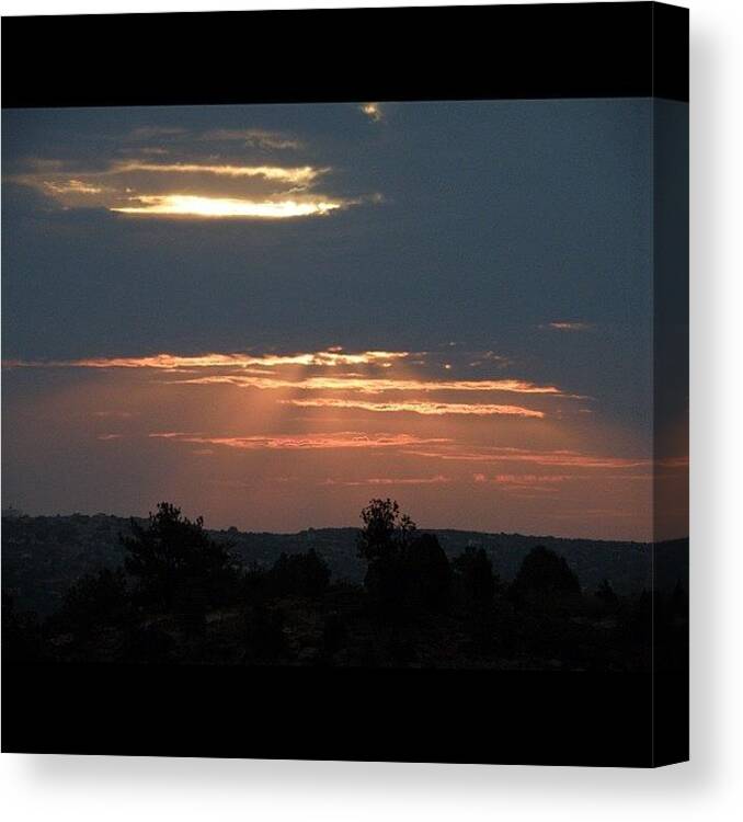 Colorado Canvas Print featuring the photograph #colorado #coloradical #hiking by James Sibert