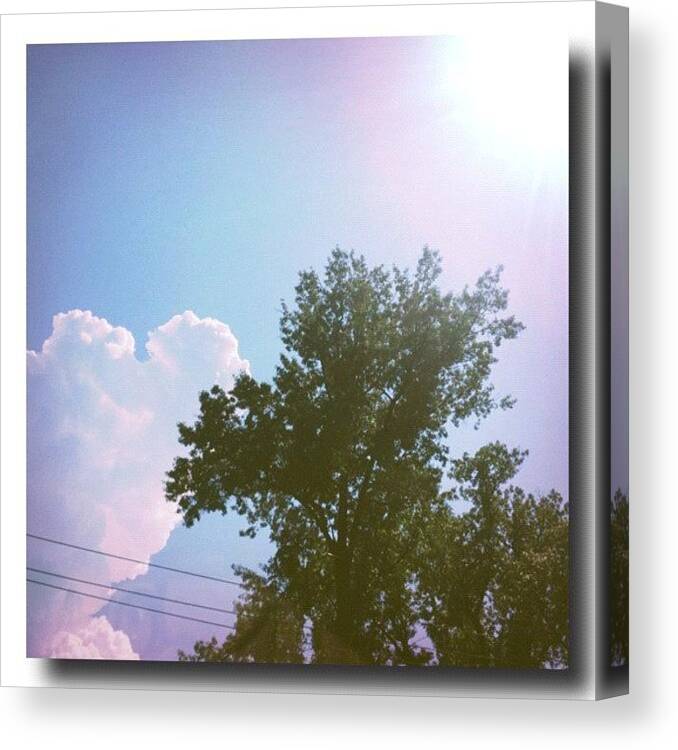 Summer Canvas Print featuring the photograph Dream. // #sky #clouds #cleveland by Jeannie Starks
