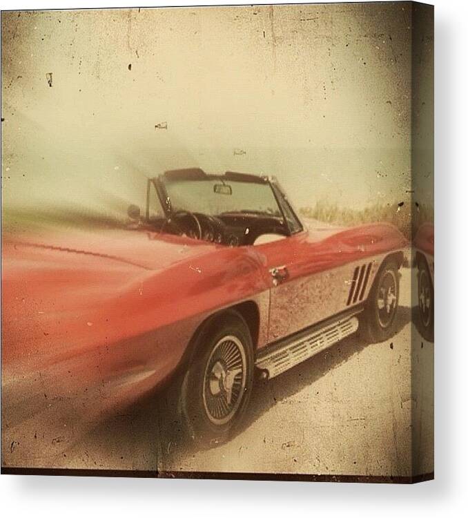 Iphonegraphy Canvas Print featuring the photograph #editonlychallenge12 Original By by Todd Mahan