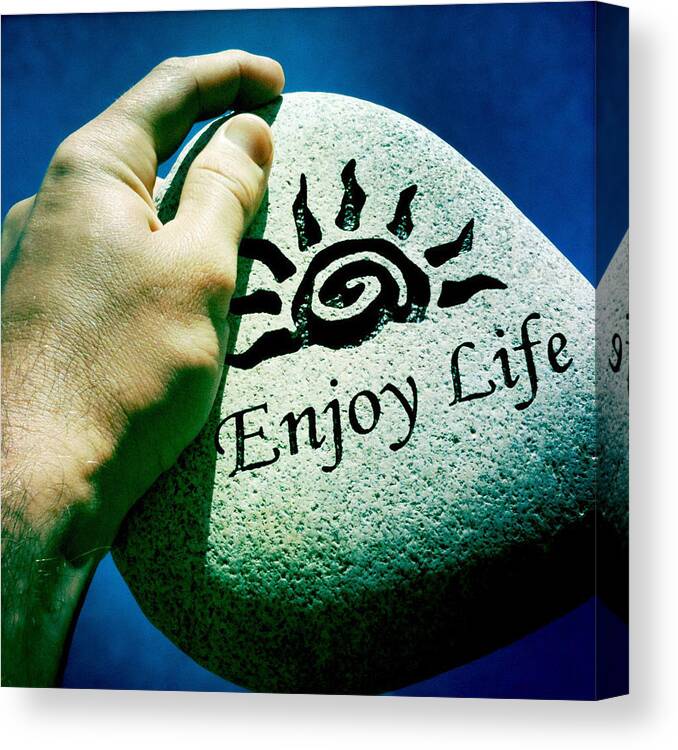 Enjoy Life Canvas Print featuring the photograph Enjoy Life by Brian Kirchner