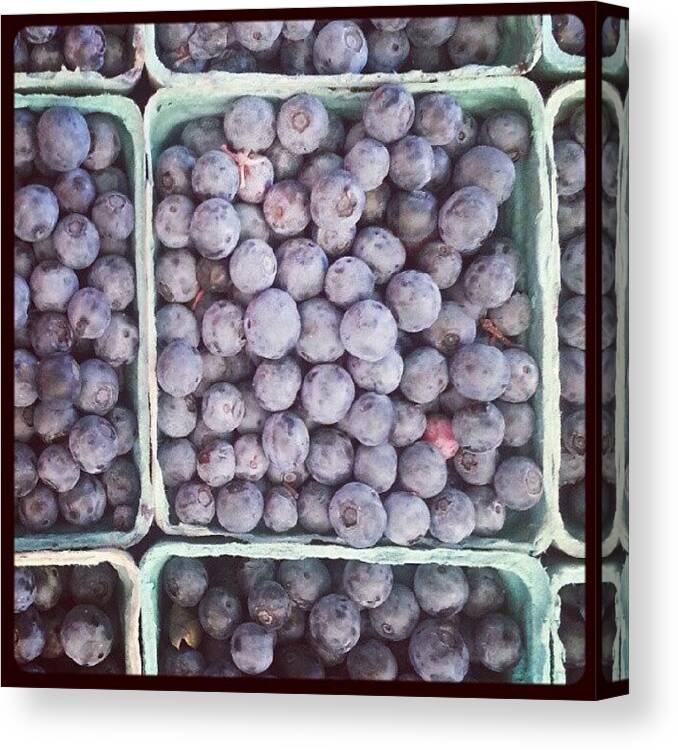  Canvas Print featuring the photograph Farmer's Market Fruit by DT Haase