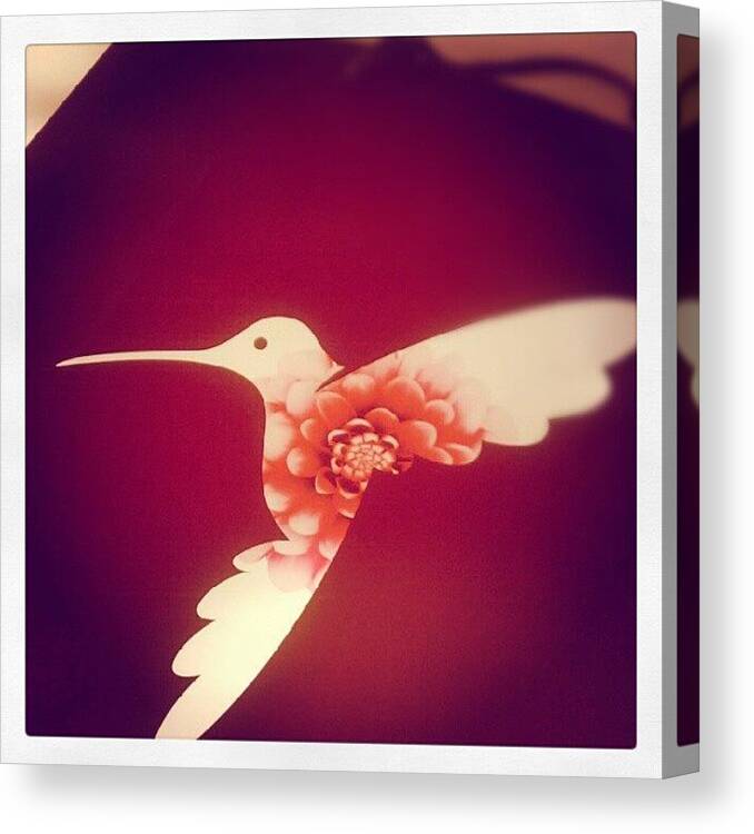 Photoadaymay Canvas Print featuring the photograph Finally Found My Bird For Day 5! by Jung Lee