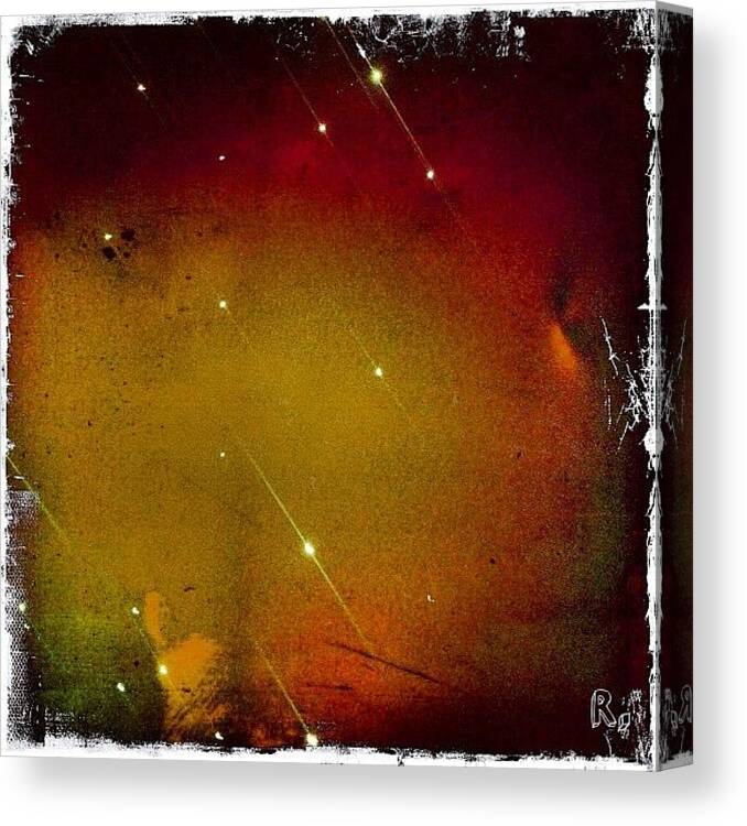 Luces Canvas Print featuring the photograph Firework Ufo✨🚀😃 by Roberta Robedeau