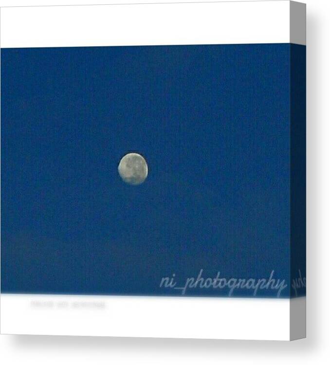 Moonshot Canvas Print featuring the photograph G O O D B Y E 
f R I D A Y by Nadiyah Ishak
