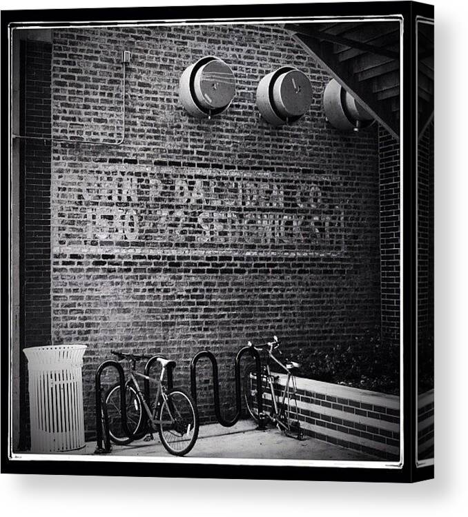 Chicagood Canvas Print featuring the photograph Ghost Sign Chicago: Sedgwick St by Christopher Hughes