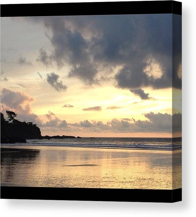 Heaven Canvas Print featuring the photograph Heaven. <3 #costarica #nofilter #jaco by Berlin Green