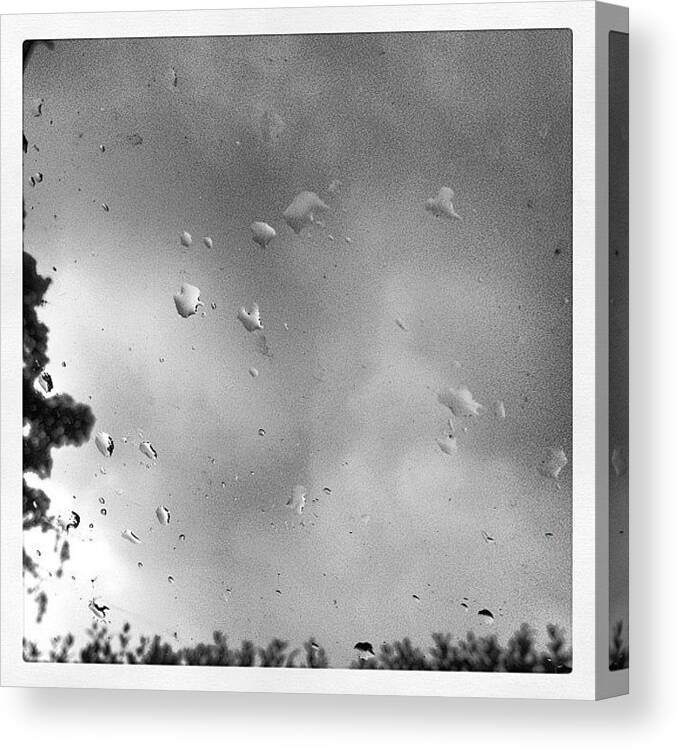 Rain Canvas Print featuring the photograph Here Comes The Rain by Rillaith