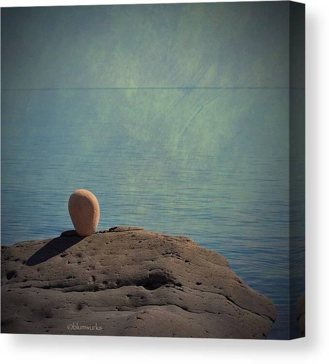 Instaaaaah Canvas Print featuring the photograph How Small We Are by Matthew Blum