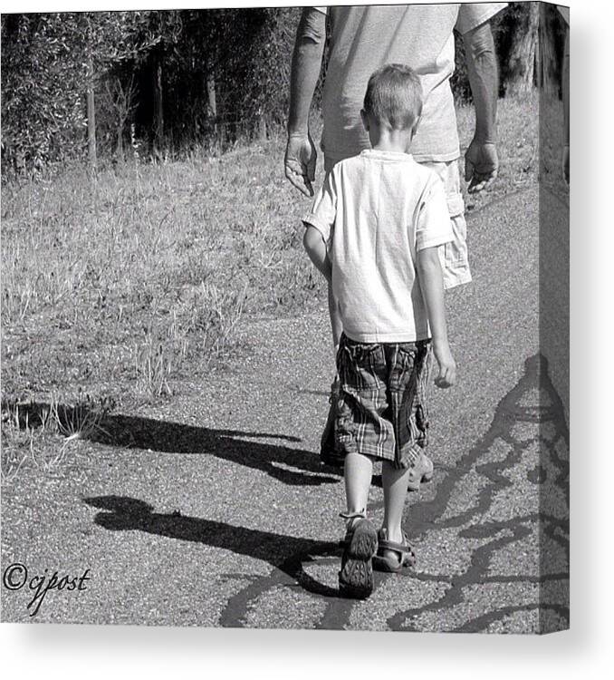 Blackandwhite Canvas Print featuring the photograph I Like This Better In Black And White by Cynthia Post