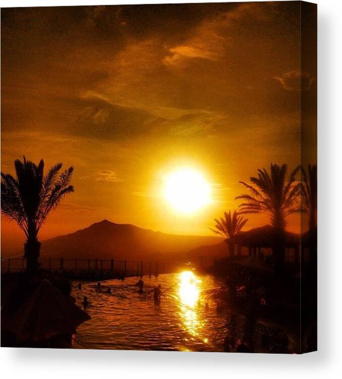 Beautiful Canvas Print featuring the photograph #igdaily #jj #instacool #igers by Louis Alvarez