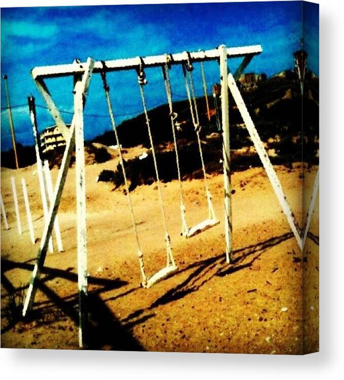 Iphoneisa Canvas Print featuring the photograph Image Created With #snapseed The by Leonie Leotta