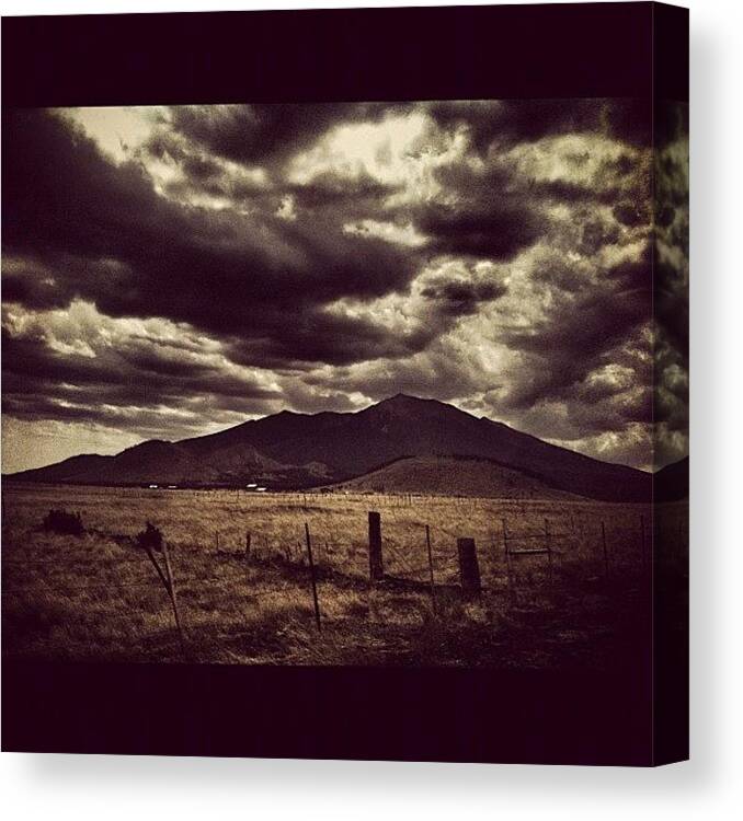 Nature Canvas Print featuring the photograph Instagram Photo by Christian Hall