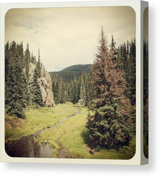  Canvas Print featuring the photograph Jemez River, New Mexico by James Granberry
