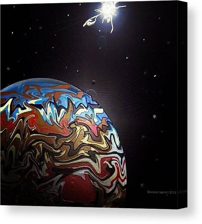 Beautiful Canvas Print featuring the photograph Jupiter by Rose Read